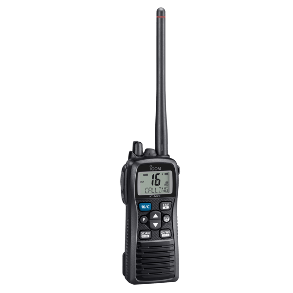 ايكوم IC-M73 لاسلكي يدوي بحري بمميزات احترافية VHF