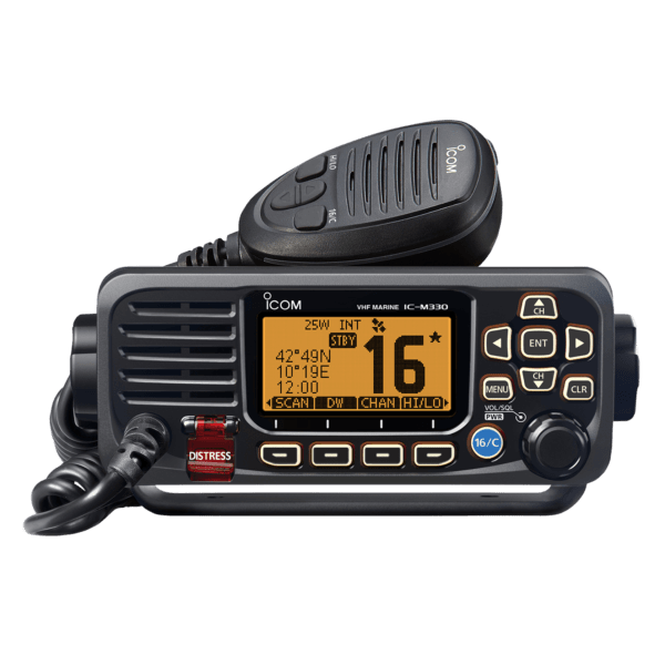 ايكوم IC-M330GE لاسلكي بحري VHF المقاوم للماء IPX7