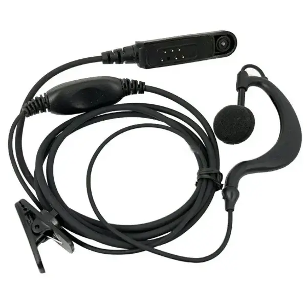 G-Type Earpiece headset with mic for Motorola radios GP Series