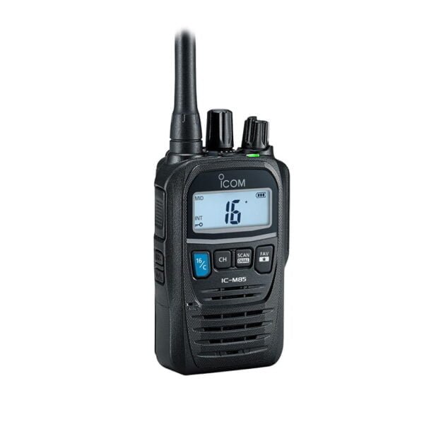 لاسلكي ايكوم IC-M85E VHF يدوي بحري مقاوم للمياه