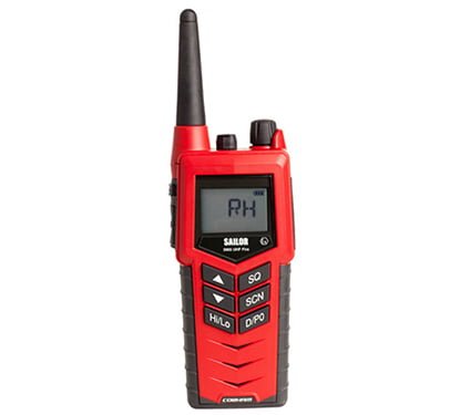 كوبهام SAILOR 3965 UHF Fire Fighter لاسلكي يدوي