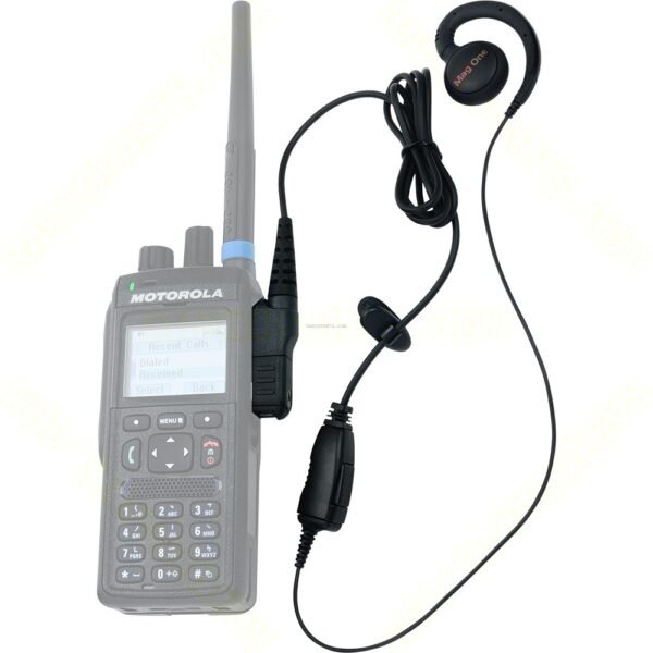 Motorola PMLN5727A Mag One Swivel Earpiece With In-Line Microphone and PTT